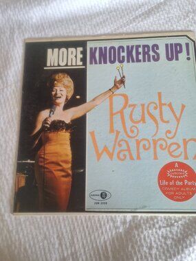 rusty warren more knockers up lp record